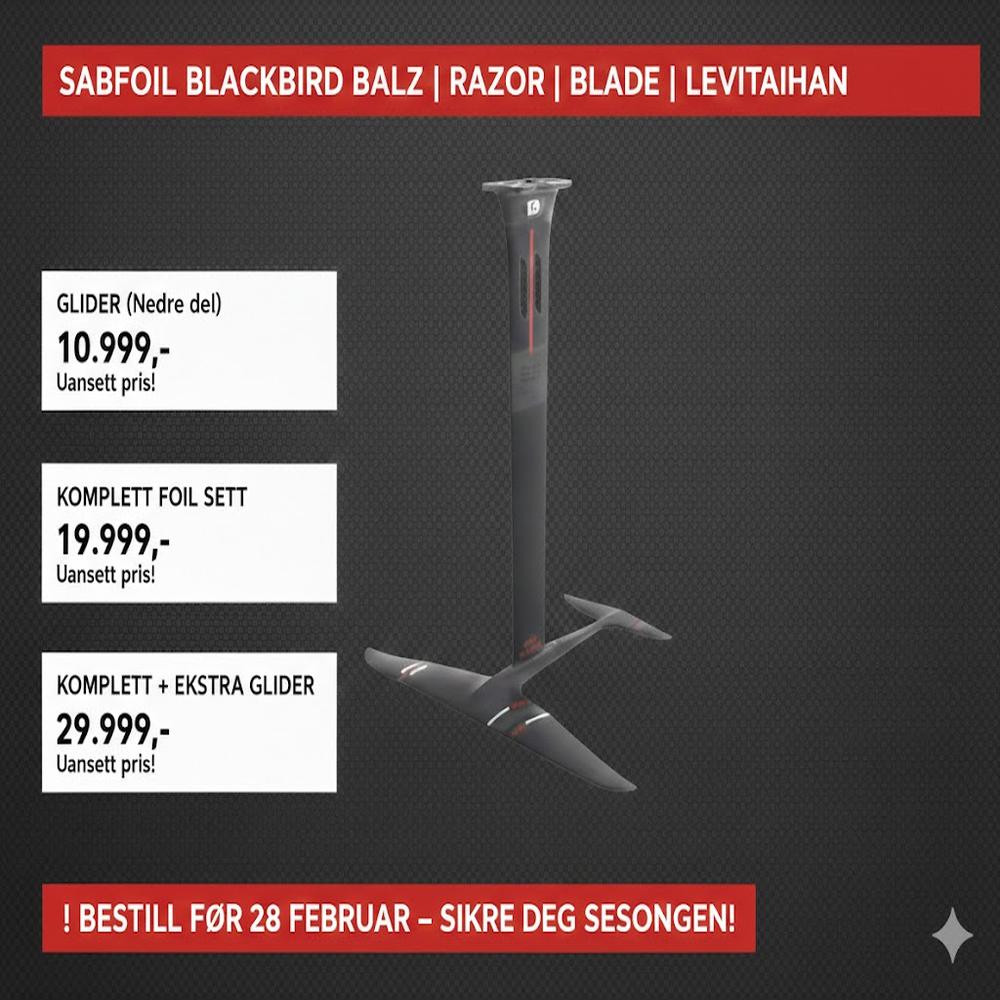 2026 PRE-ORDER: SABFOIL BLACKBIRD