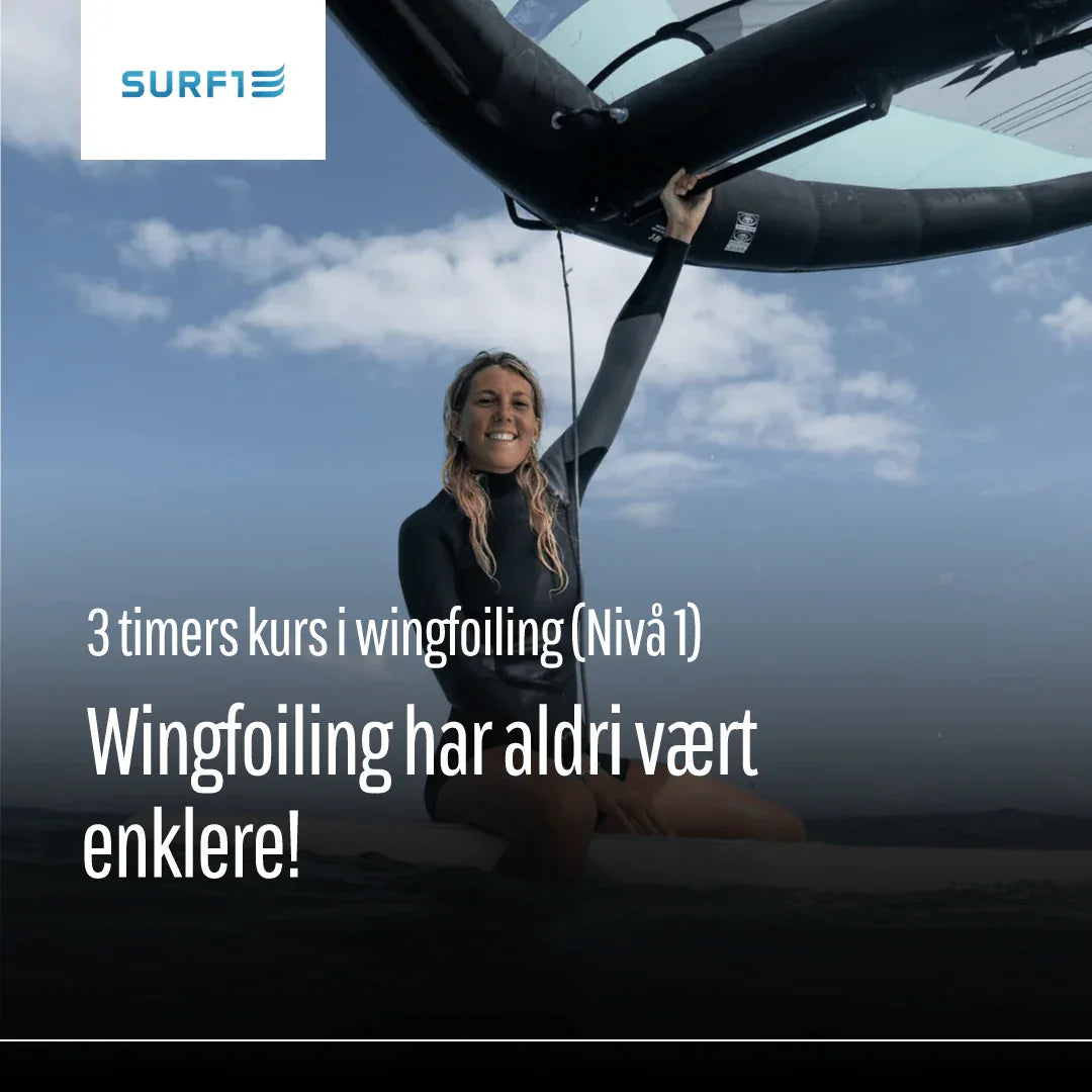 3 timers grunnkurs i wingfoiling (nivå 1) - Surf1
