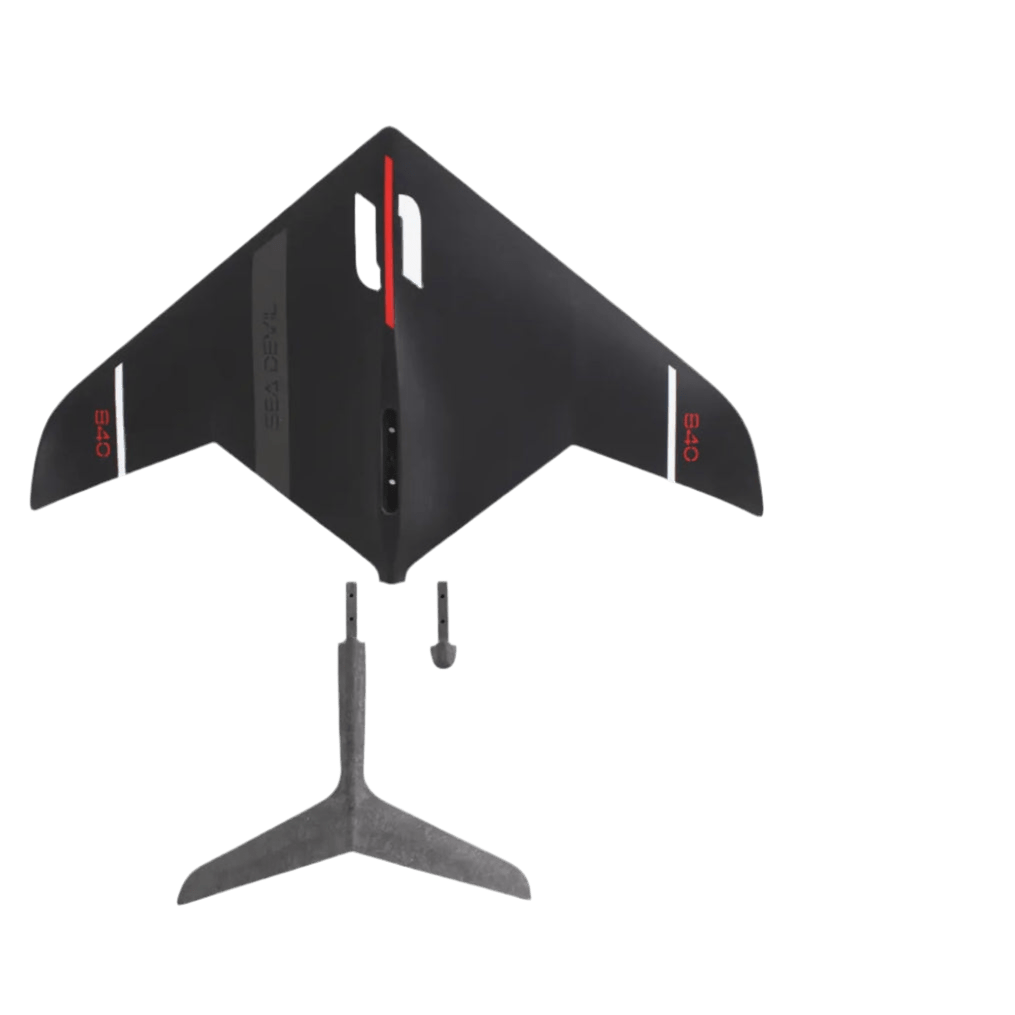 SABFOIL Sea Devil 840 Full Set | Hydrofoil 2 - in - 1 + Mast Kraken 83 - Surf1