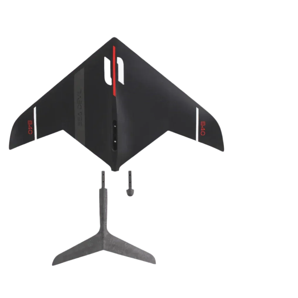 SABFOIL Sea Devil 840 Full Set | Hydrofoil 2 - in - 1 + Mast Kraken 83 - Surf1