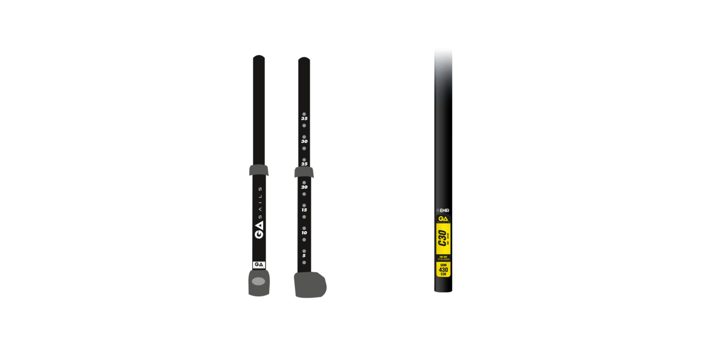 Windsurf nybegynner pakke - Tabou Bullit + Gaastra Hybrid rigg - Surf1