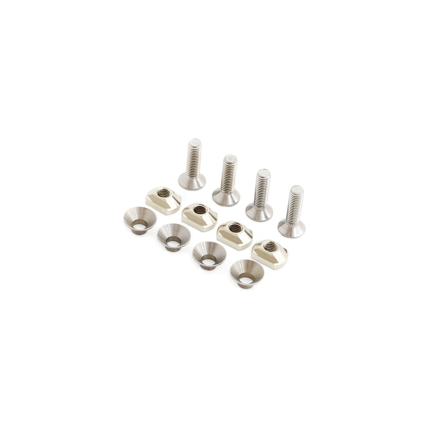 Hardware Kit Alu Plate to Rail Board (KMS) - Surf1