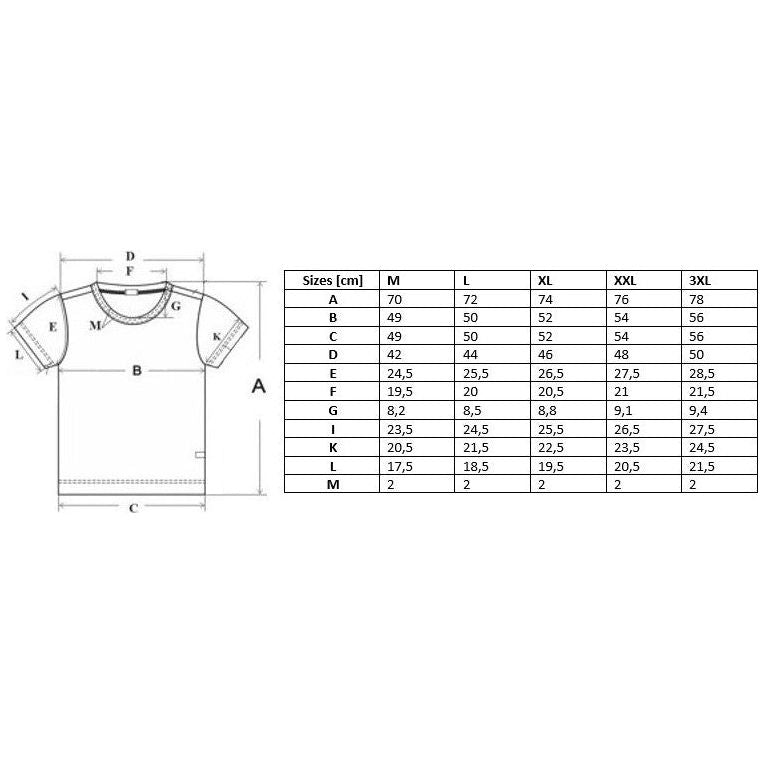 Red Sabfoil T-shirt - size L - Surf1