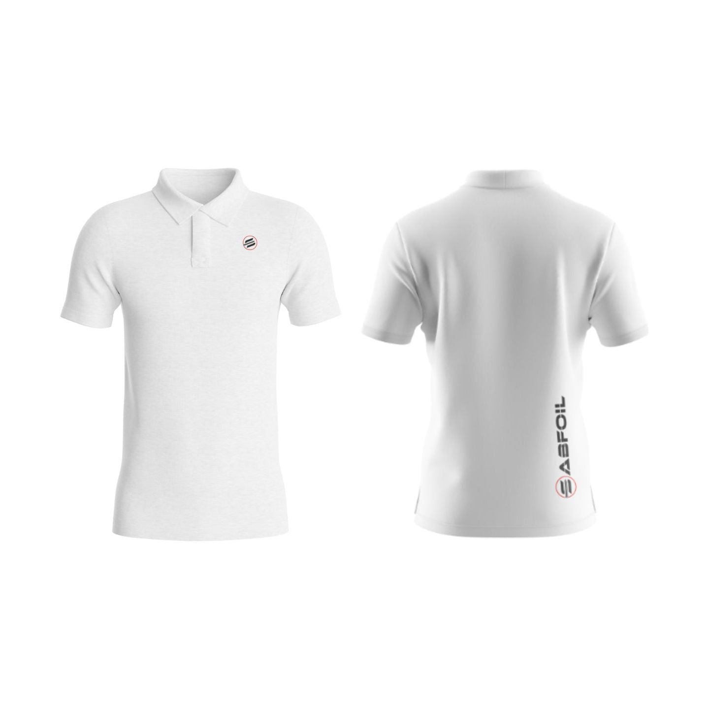 White Sabfoil Polo - size M - Surf1