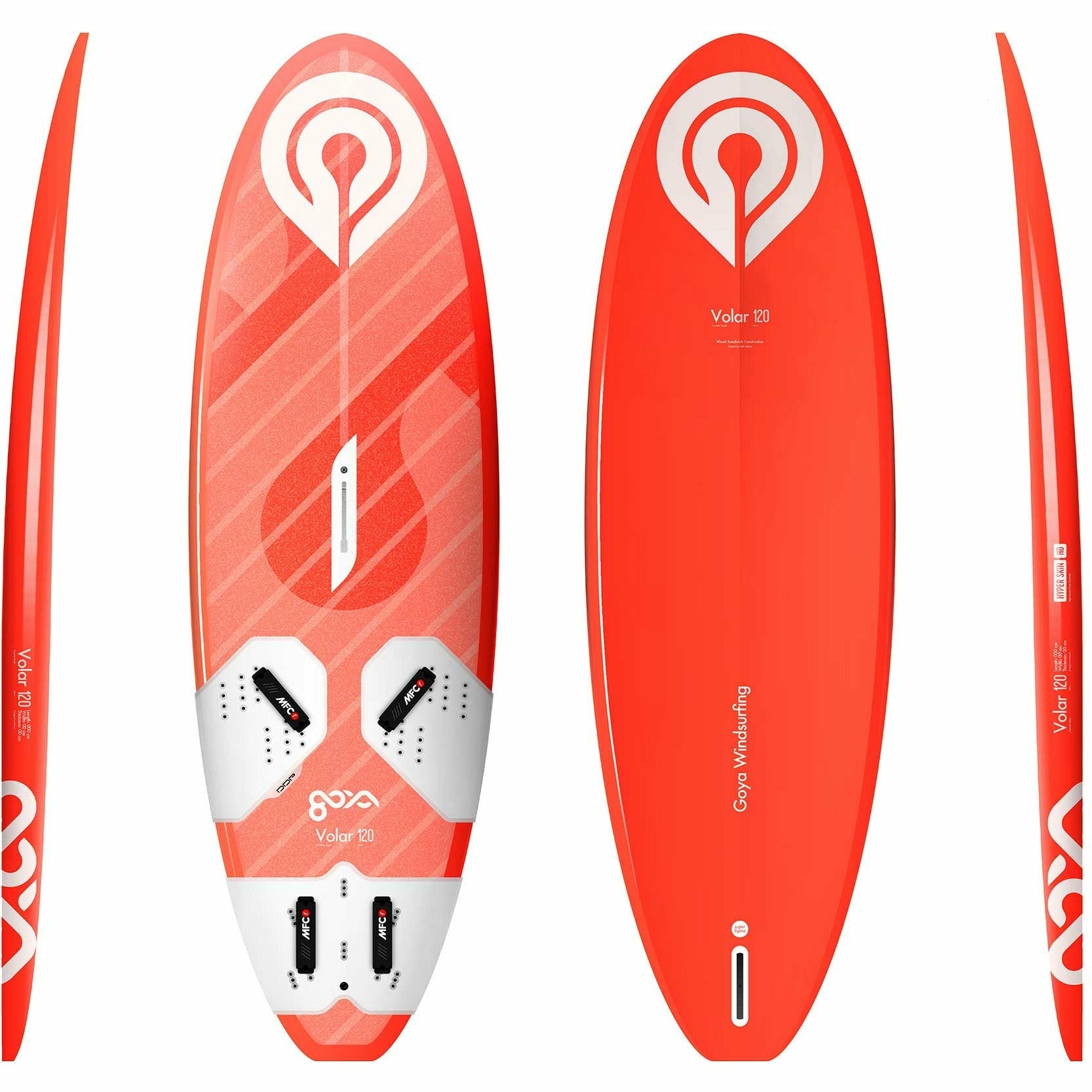Windsurfpakke: Goya Volar brett + Nexus rigg - Surf1