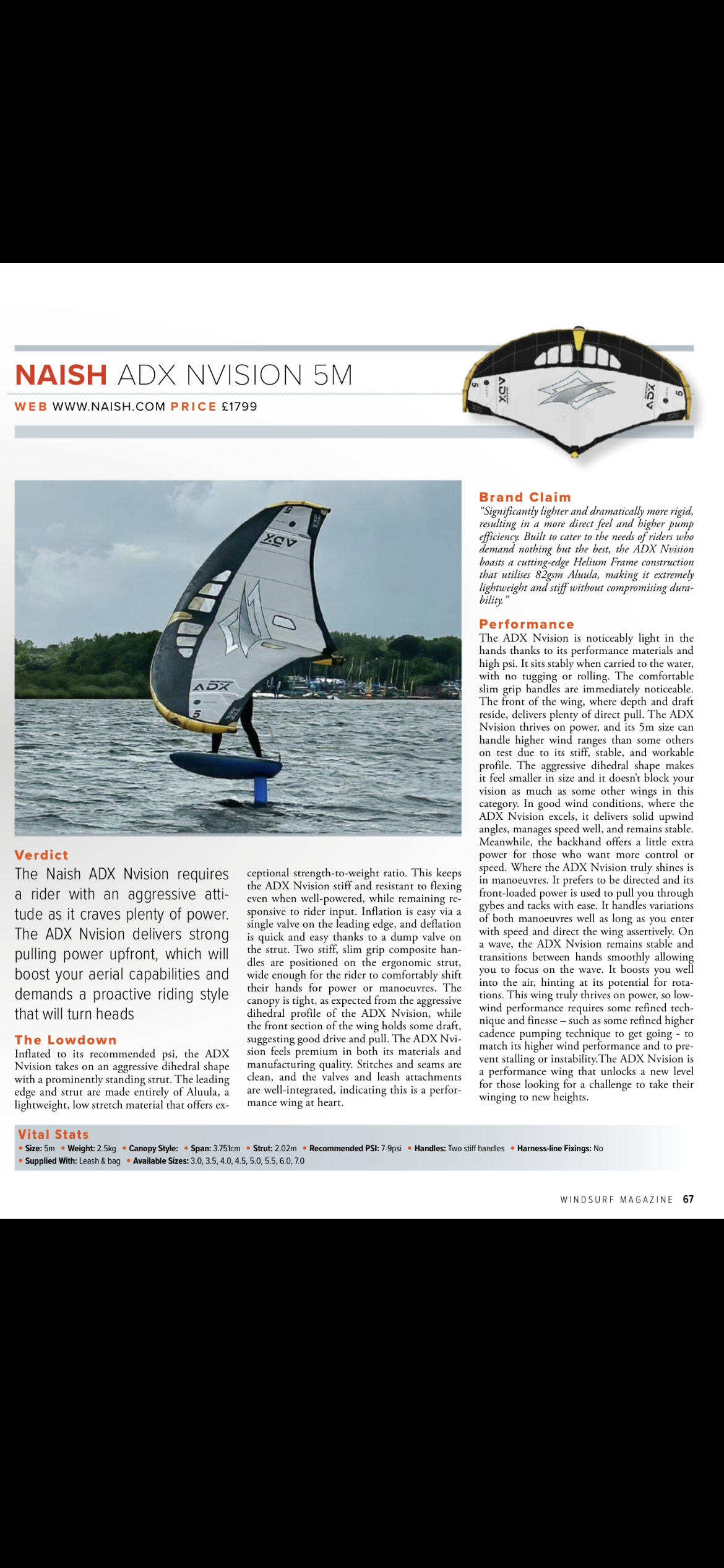 Nok engang kommer våre produkter best ut i test i windsurf.co.uk