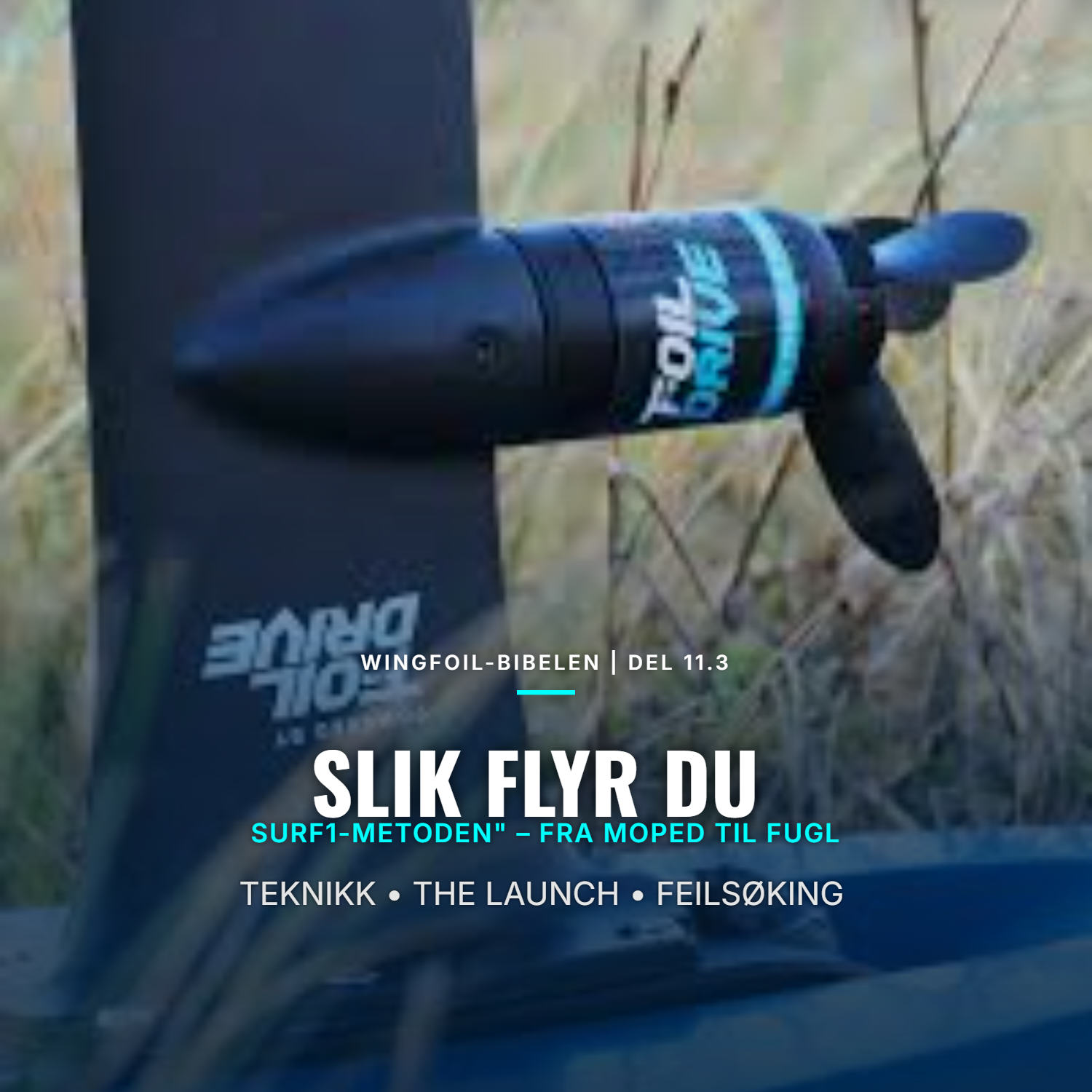 KAPITTEL 11.3: TEKNIKK – KUNSTEN Å "HYBRID-FOILE" 🦅