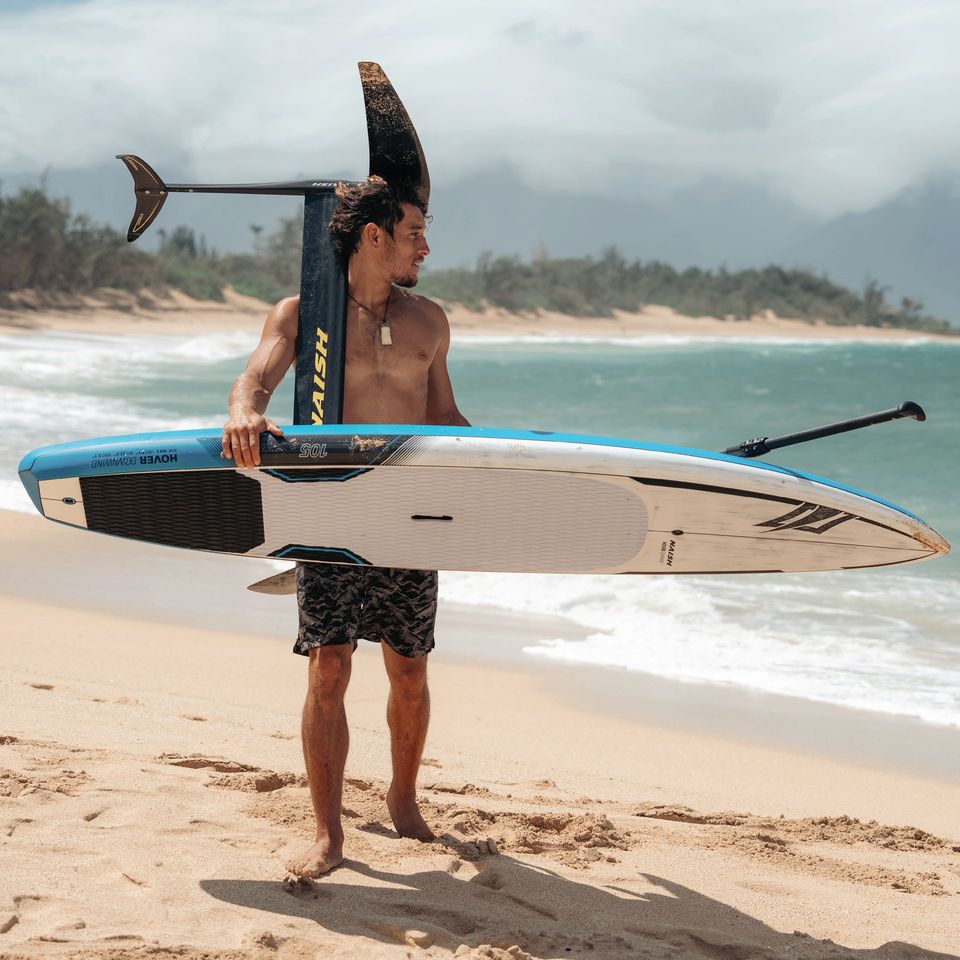 Foil downwind brett