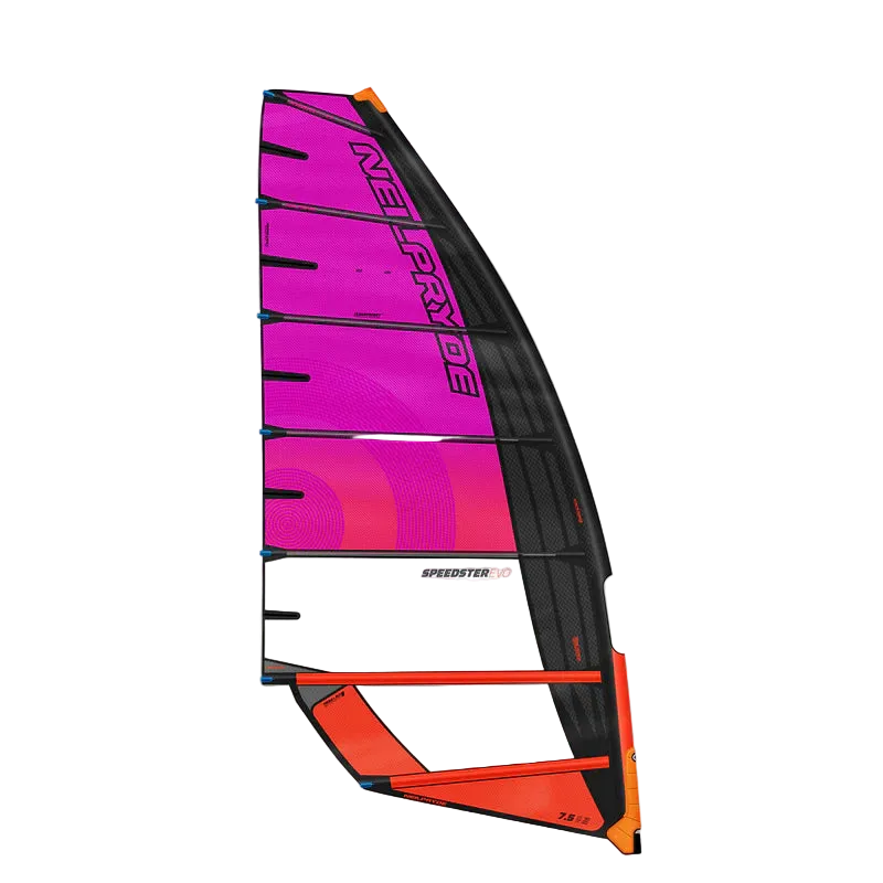 NeilPryde Speedster Evo 26: Raskt Freerace Windsurfing Seil (No-Cam)