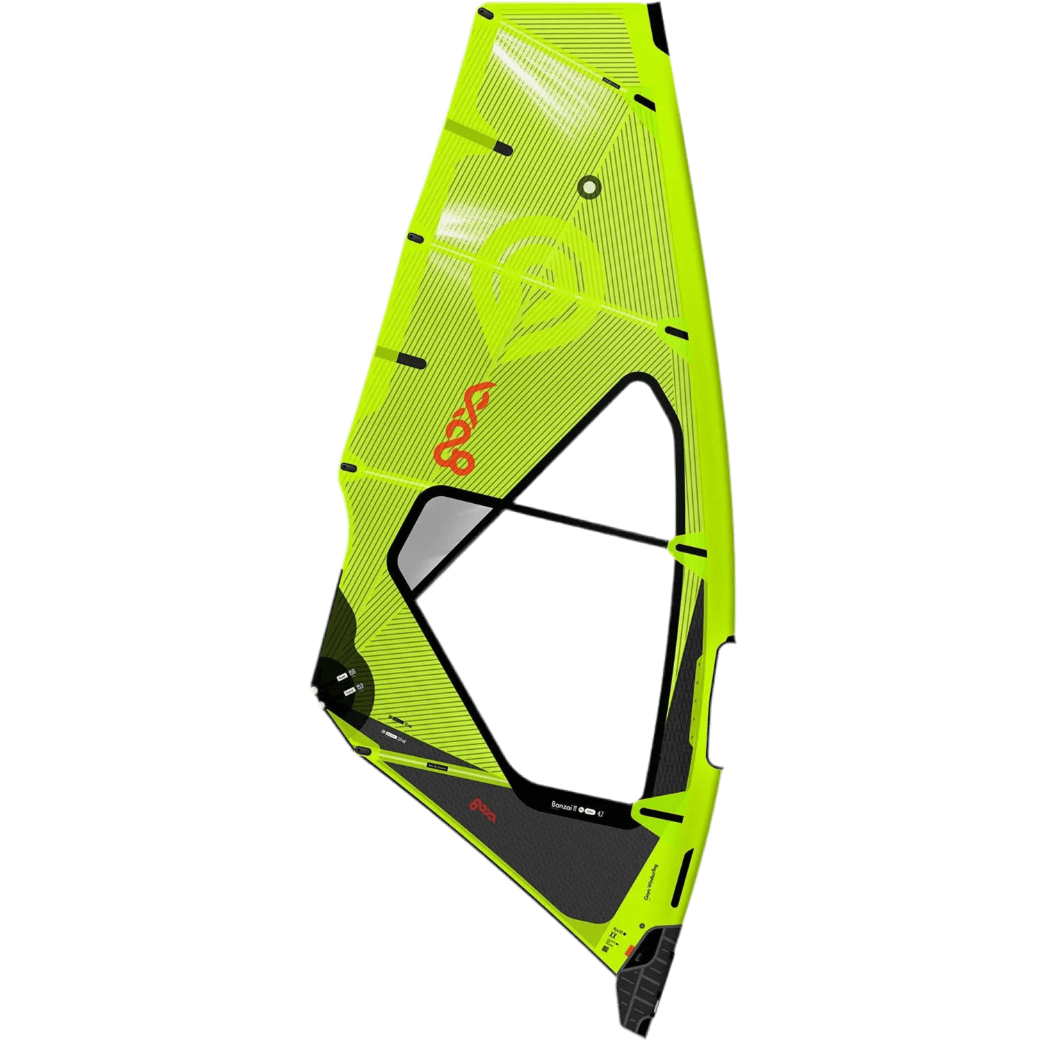 Goya vindsurfingseil Banzai 11 Pro Carbon - Surf1