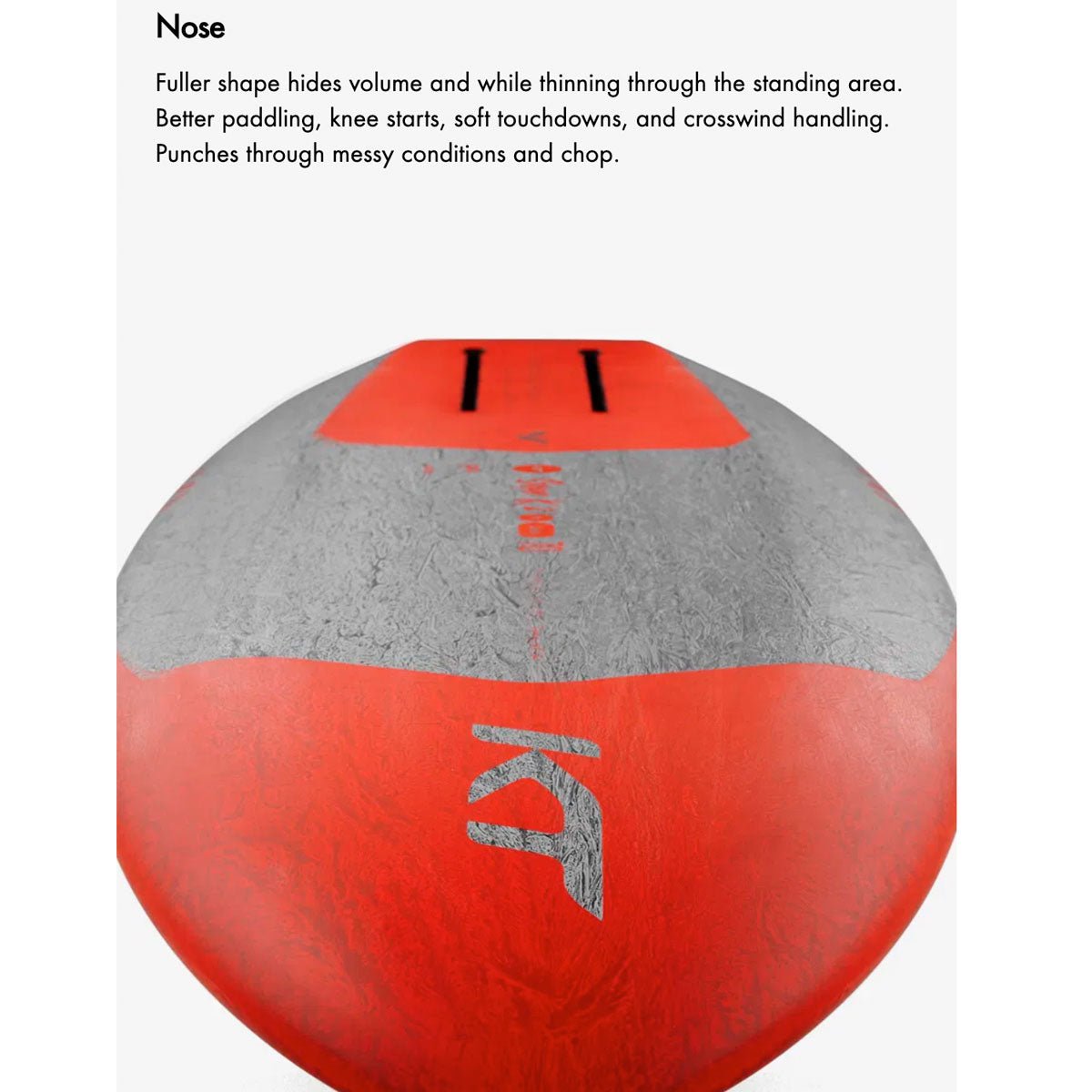 KT Super K 2 Pro Carbon | Crossover Foil Brett for Wing & Foil Drive - Surf1