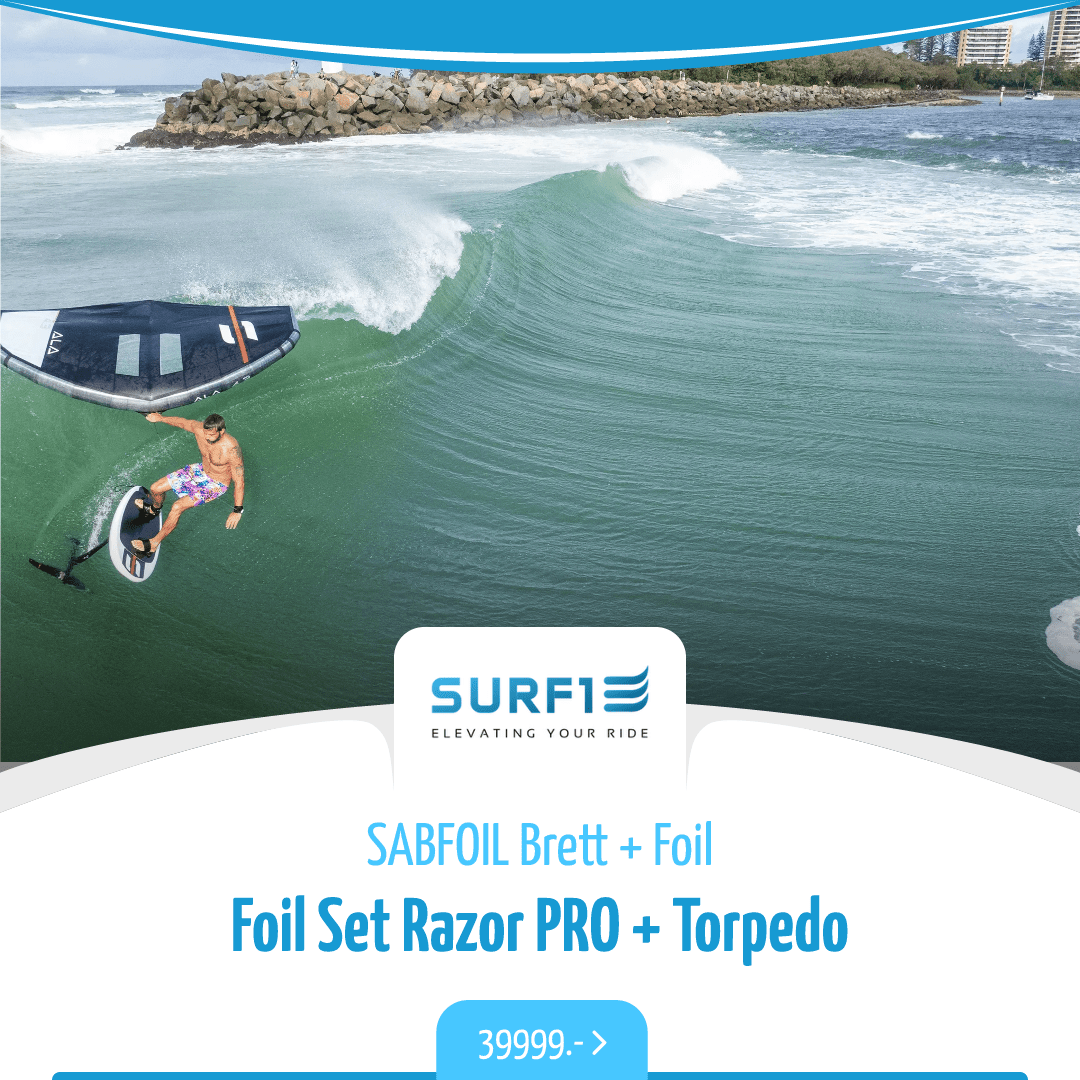 SABFOIL Torpedo & Razor Foil Pakke - Surf1