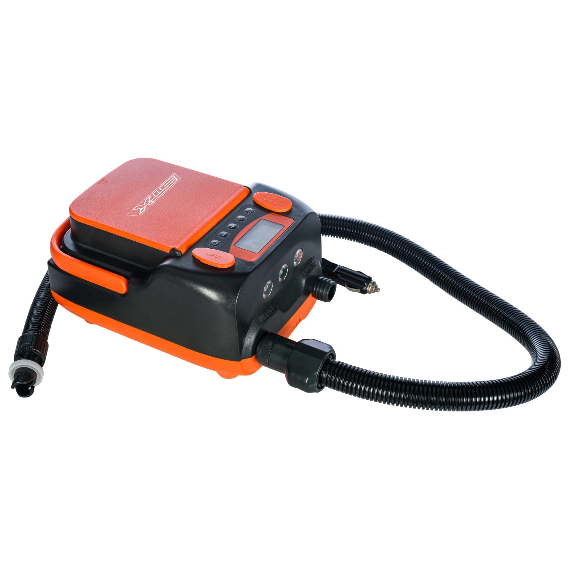 STX Elektrisk Pumpe med Batteri – 16 PSI Dual Stage - Surf1