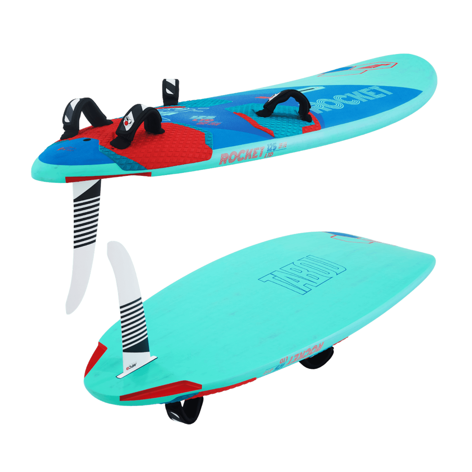 Windsurfing Freeride pakke - Tabou Rocket MTE + GA Hybrid rigg - Surf1