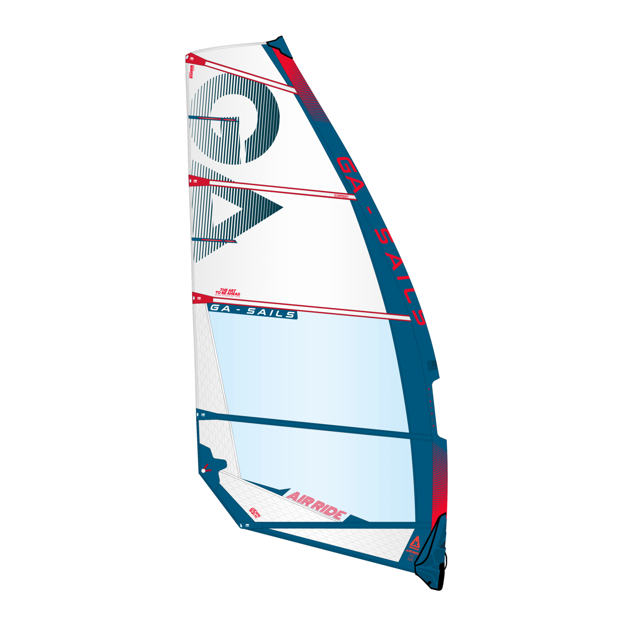 This image: GA-Sails 2024  AirRide 7.7  C4 White