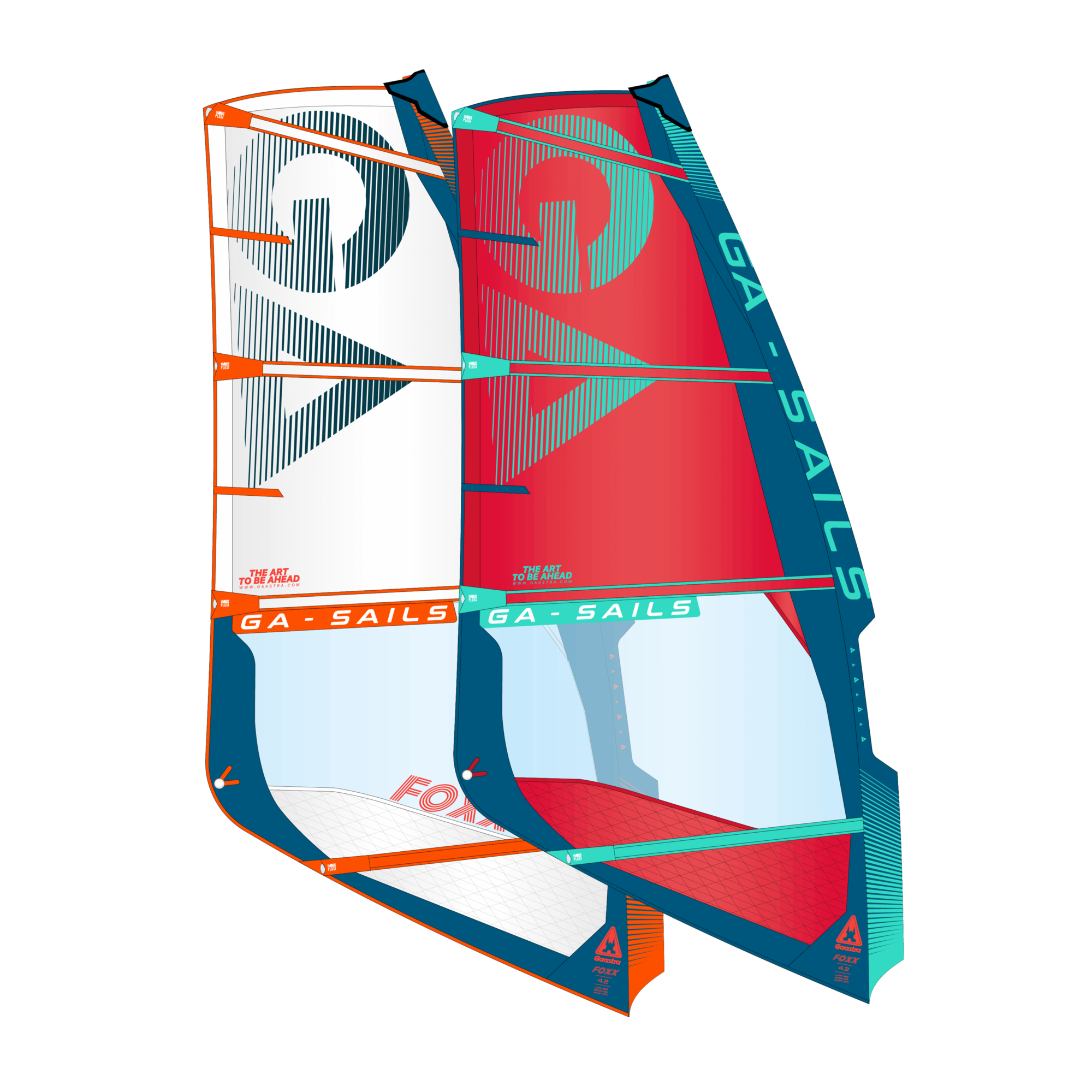 This image: GA-Sails 2024  Foxx 2.2 C5 White