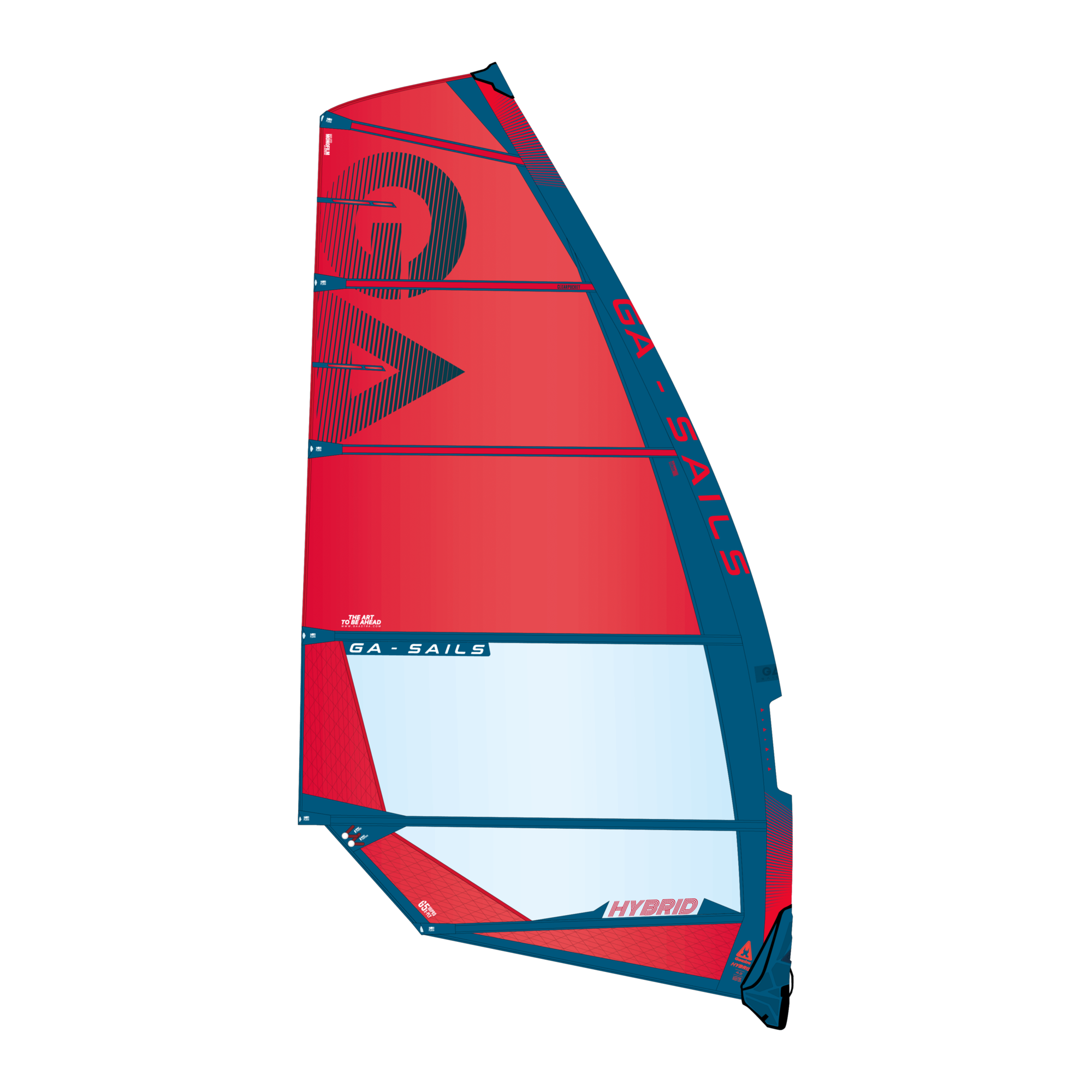 This image: GA-Sails 2024  Hybrid 8.2  C2 Red