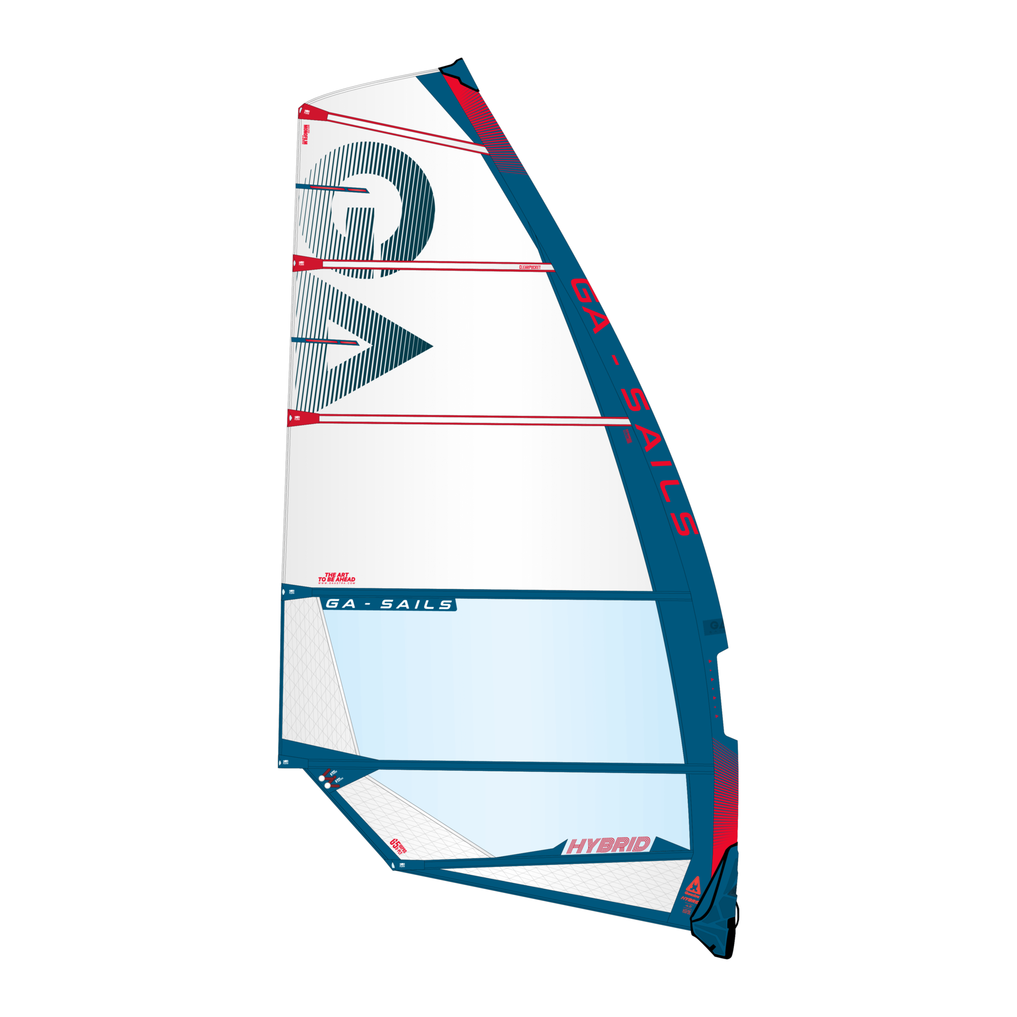 This image: GA-Sails 2024  Hybrid 8.2  C4 White