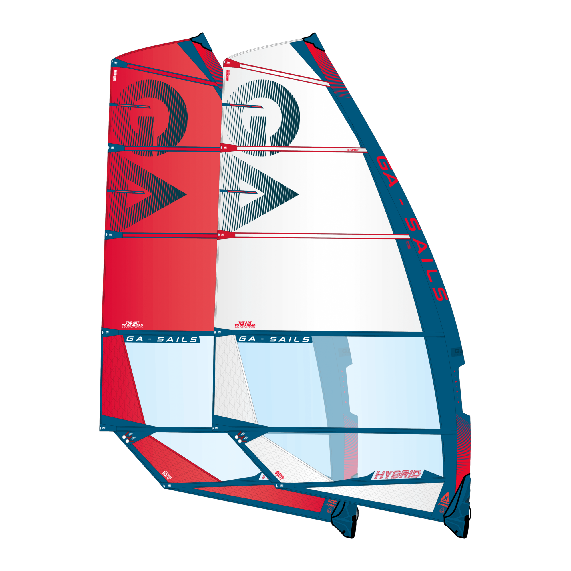 This image: GA-Sails 2024  Hybrid - HD  3.7  C2 Red